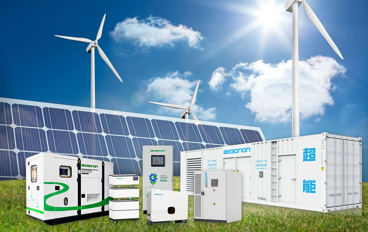 共赴零碳未来 | 尊龙凯时“风-光-柴-储”微电网系统先容