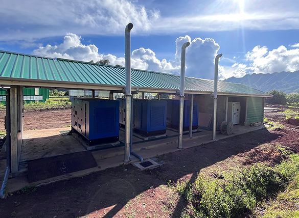 法属波利尼西亚“光伏+储能+柴发”微电网系统